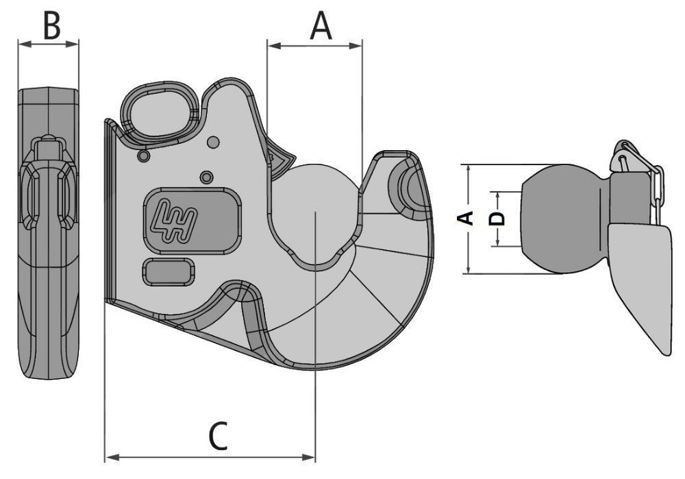 Zestaw Haków Do Wspawania Z Kulami TUZa Podnośników DOLNYCH [8047]