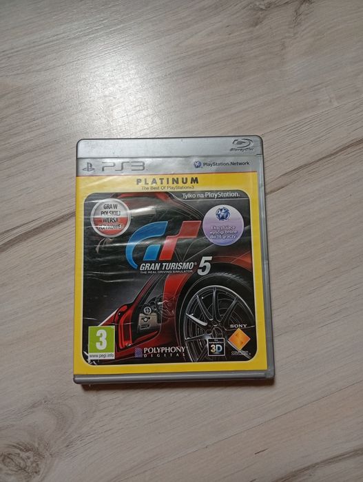Płyta gra Gran Turismo 5 na PS3