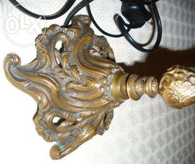 Candeeiro com fio, interruptor e suporte para lâmpada