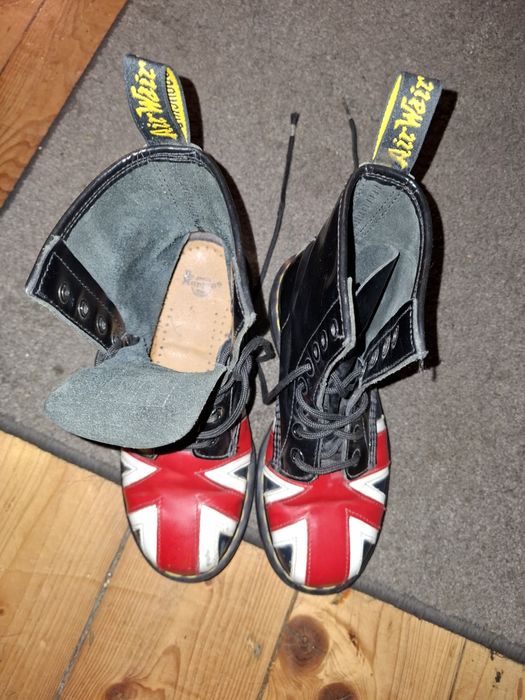 Dr.Martens Union Jack glany, trapery, flaga, 36