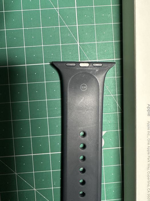 Apple-Bracelete desportiva preta de 46 mm - M/L