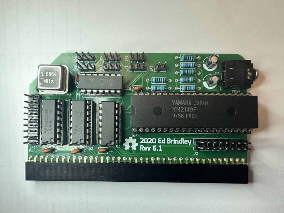 Звукова карта на ym2149 для rc2014