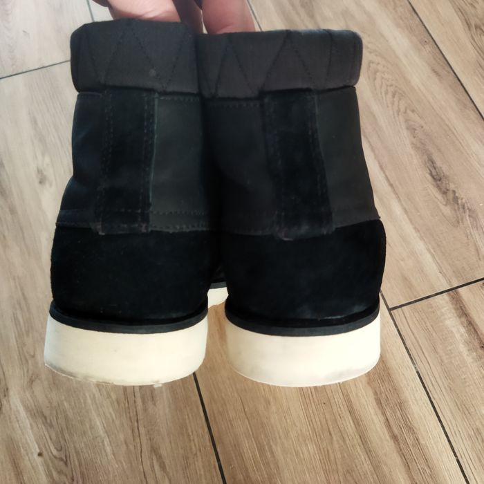 Vans 42.5 stylowe trapery skóra zamsz vibram, na wiosnę?