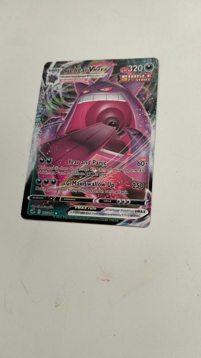 Conjunto de 7 cartas VMax de Pokémon