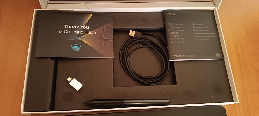 Mesa digitalizadora HUION HS610