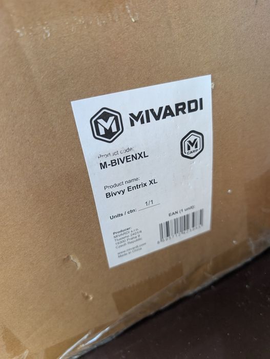 Namiot karpiowy Mivardi Bivvy XL Nowy