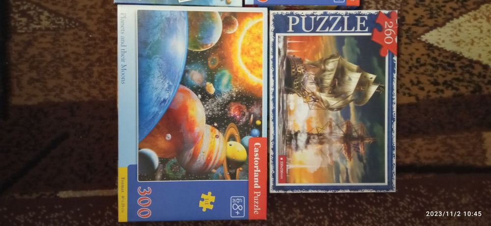 Пазли Ravensburger, Castorland, danko toys, Trefl