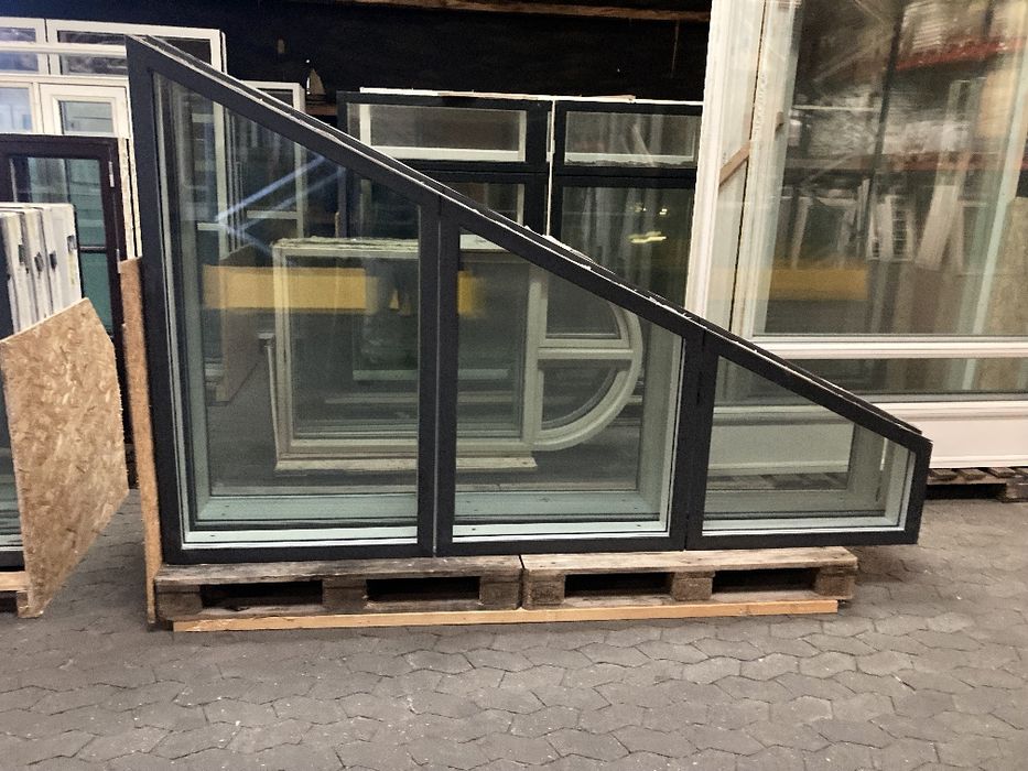 Okna aluminiowe drewniane