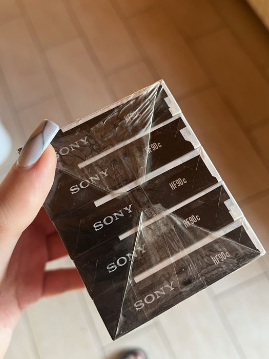 Sony HF90 5-pack (5 кассет) — NOS, заводская запечатанная упаковка
