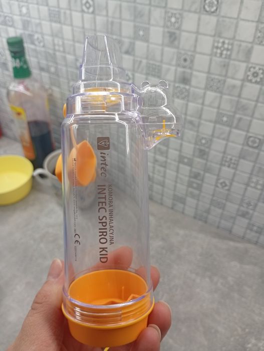 Komora do inhalacji tuba inhalacyjna intec spiro kid