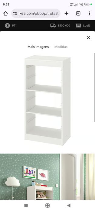 Sistema de prateleiras Trofast IKEA