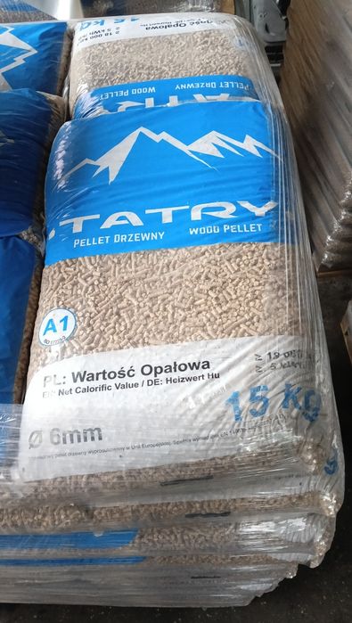 Pellet drzewny A1. 6mm , Dowóz do klienta !