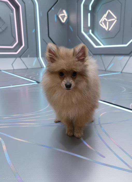 Spitz Macho pequenino