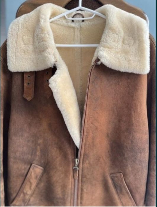 Чоловіча дубленка  пілот