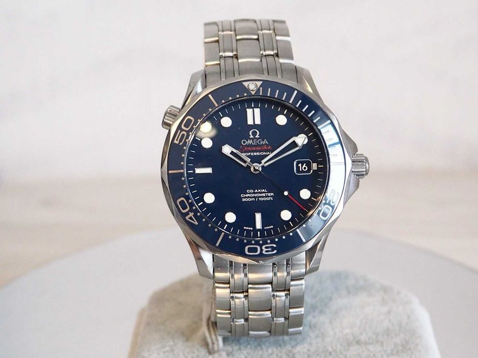 Omega Seamaster Diver 300m Co‑Axial 41mm Blue Ceramic