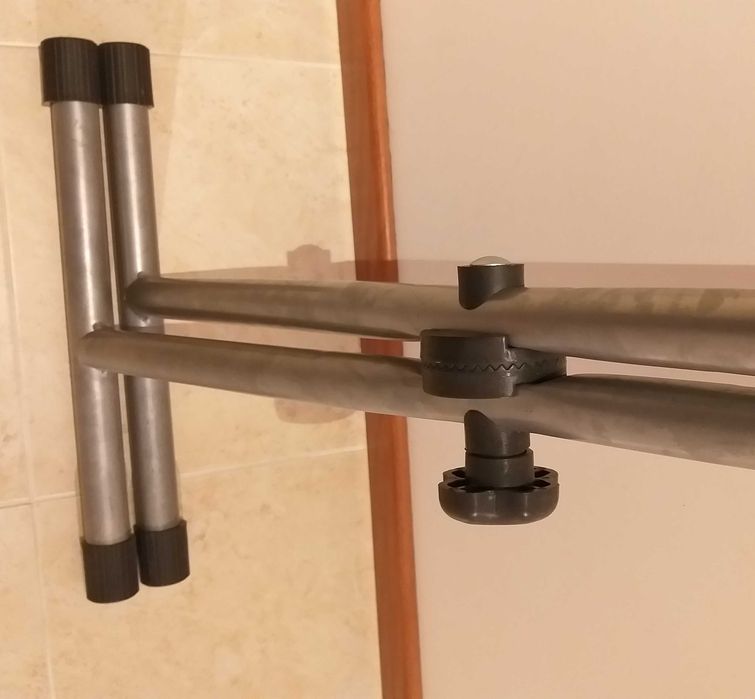 Cavalete ajustável em aço + tampo para mesa ou extensão de mesa