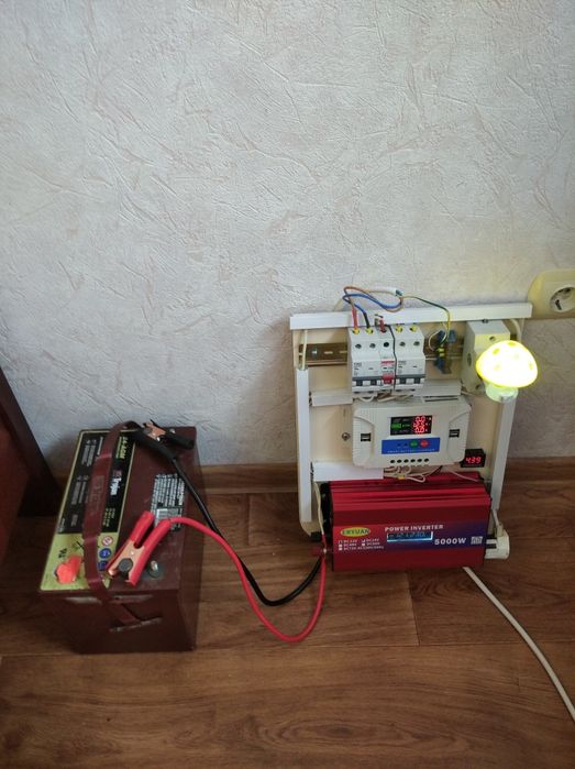 Сонячна станція зібрана.