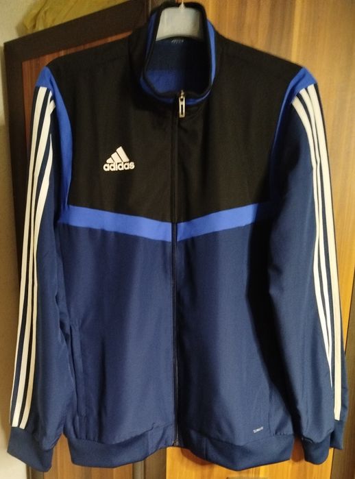 Kurtka męska wiatrówka Adidas rozmiar L stan idealny