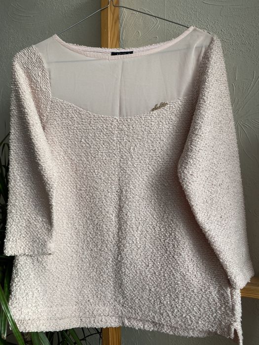 Mohito sweter XS różowy 3/4 rękaw