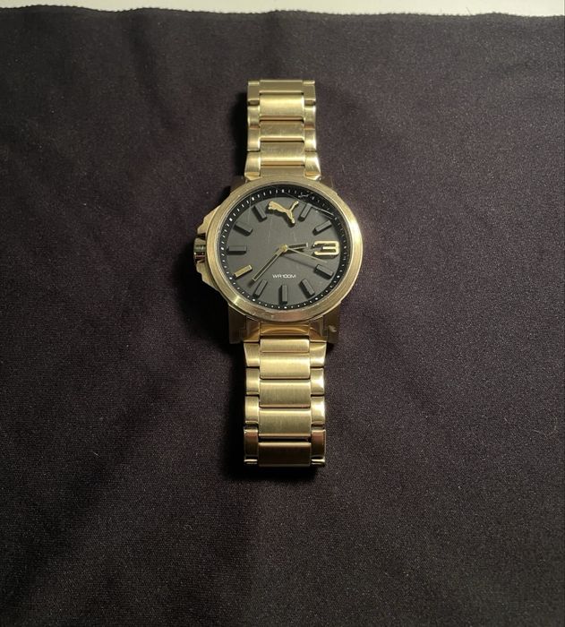 Relógio Puma Dourado Original