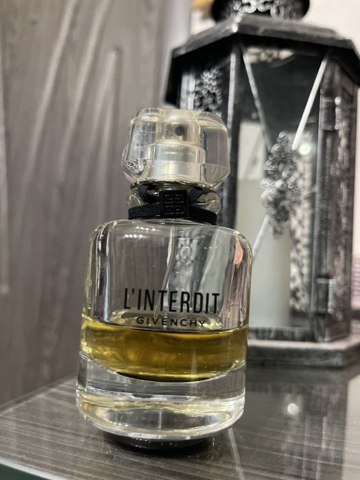Парфумована вода Gevenchi  L’INTERDIT, оригінал, пів флакона майже