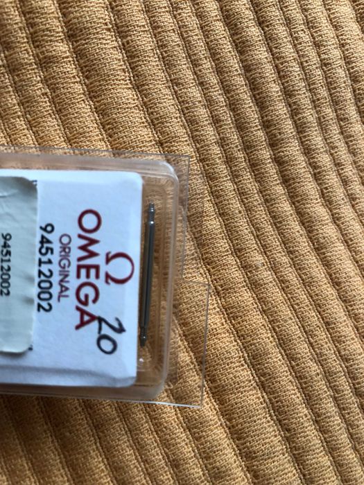 Fivela Omega original para pulseira 20mm com nato preta Zuludiver