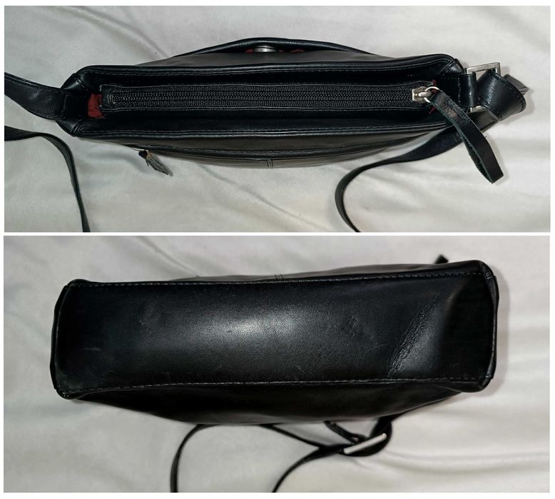 Сумка Bodenschatz Германия кросс-боди натуральная кожа