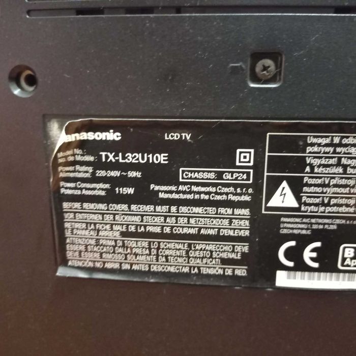 TV 32 polegadas Panasonic TX L32U10 E