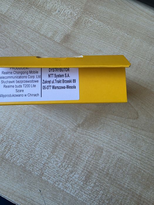 Słuchawki Realme buds T 200 lite