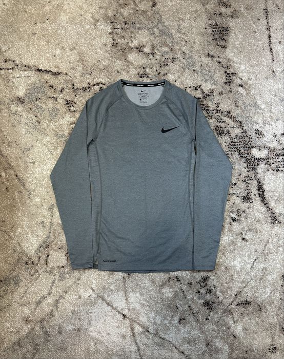 Оригінальний сврий рашгард nike pro, спортивна кофта nike pro, найк про, оригінал, size M