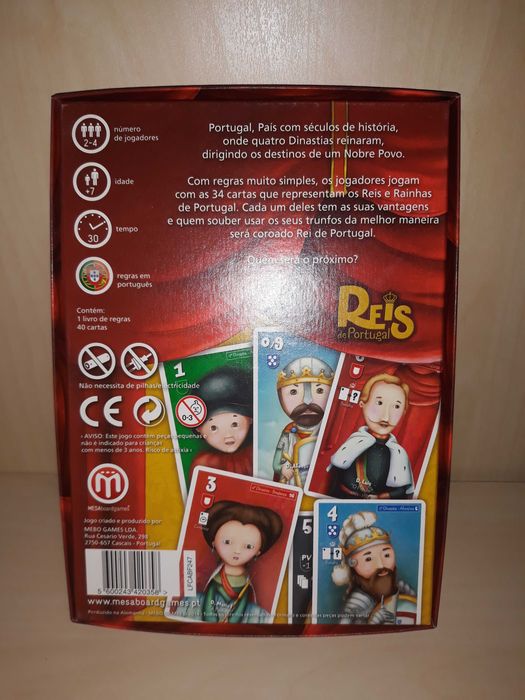 Jogo - Reis de Portugal