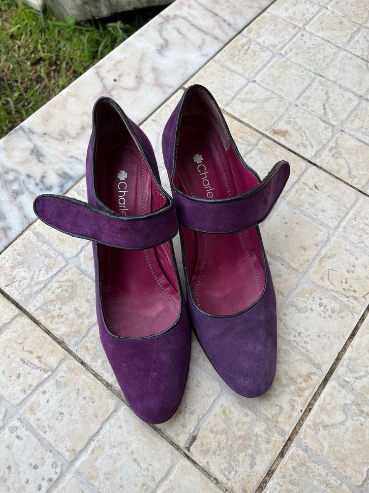 Sapatos de Salto alto Roxos Marrazes E Barosa OLX Portugal