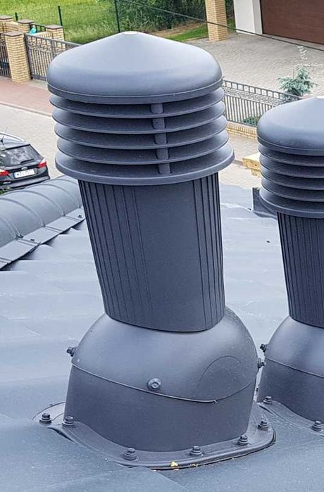 Kominek wentylacyjny do blachodachówki