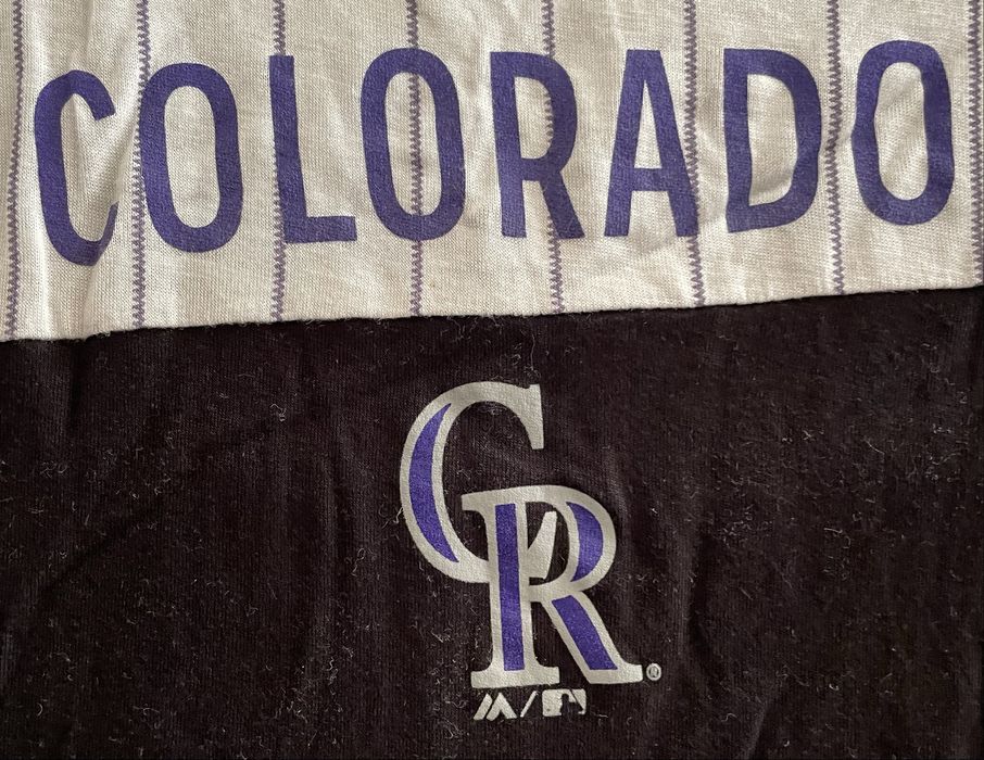 Koszulka Meczowa Drużyny Bejsbolowej Colorado Majestic M