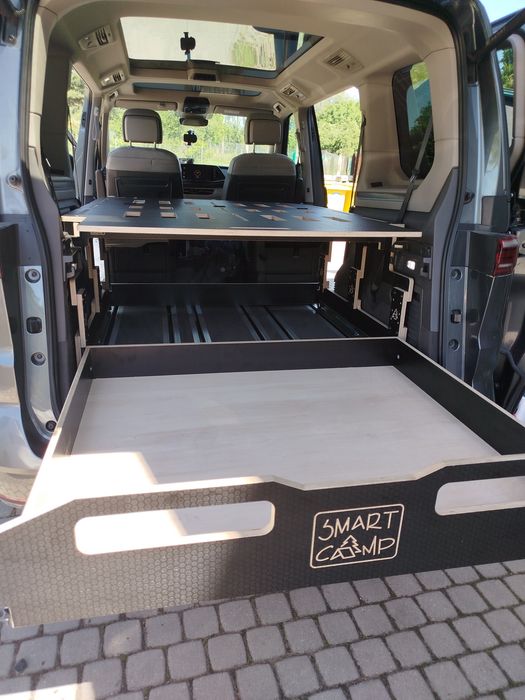 Zabudowa kempingowa, camperbox, łózko turystyczne , VW T5, T6, T7, Vito , viano