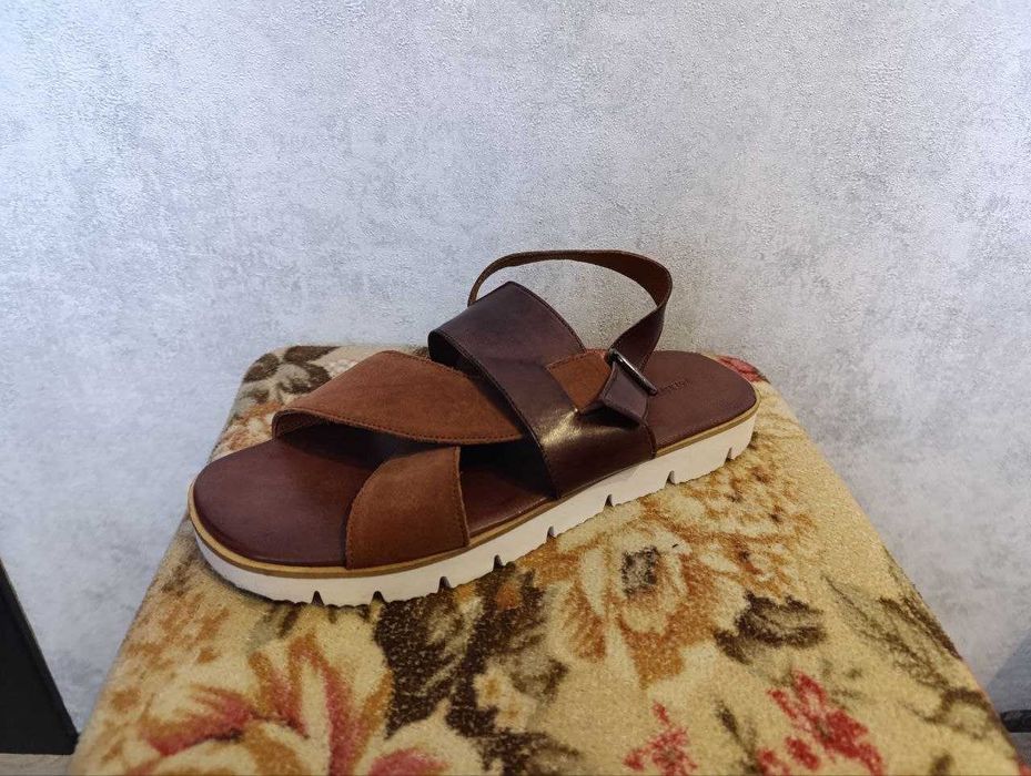 Sam 43Classic Tan Perfo Wave Flexy White