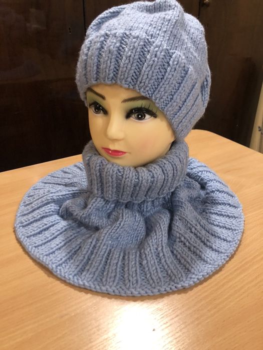 Набір шапка і шарф