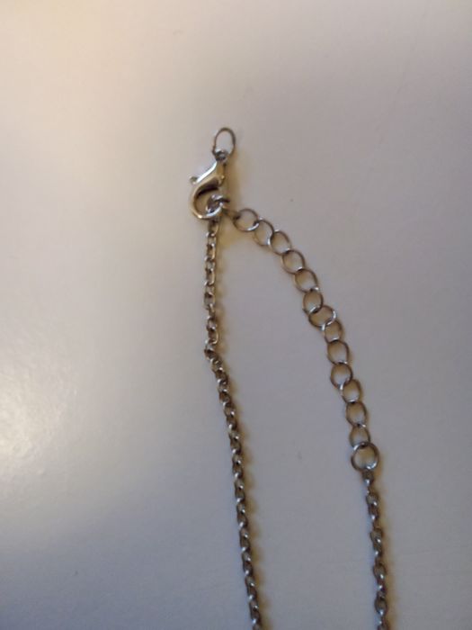 Naszyjnik z okrągłym księżycem vintage