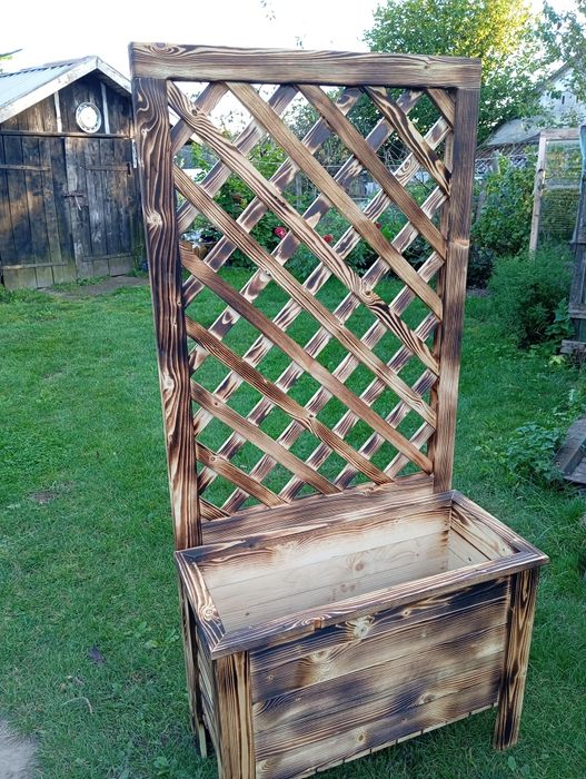 Duża Donica z kratka