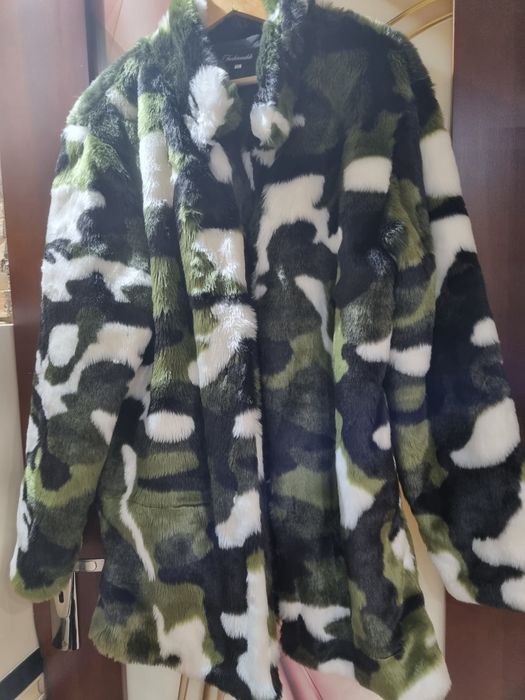 Futrzany płaszczyk unisex