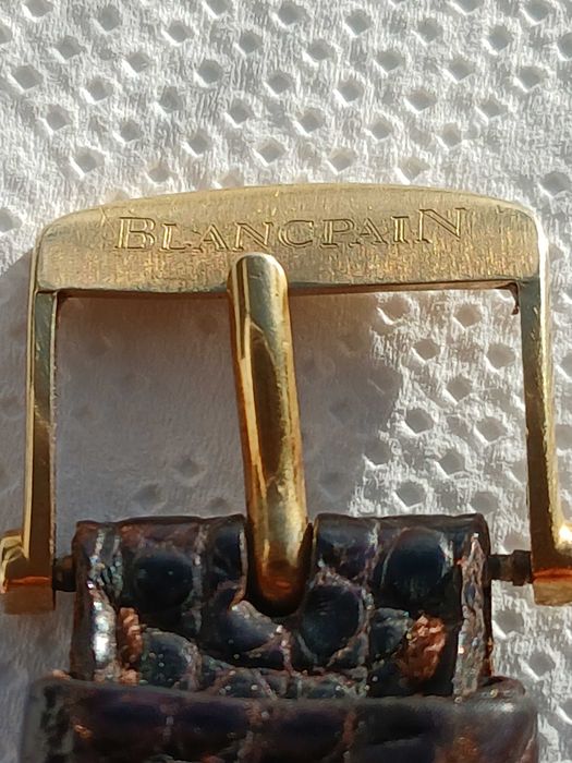 Relógio blancpain  villeret em ouro 18k