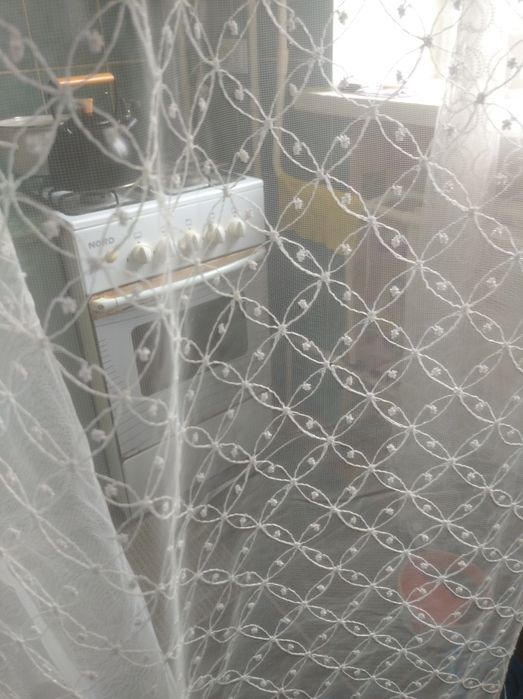 Тюль нова,3 м,біла