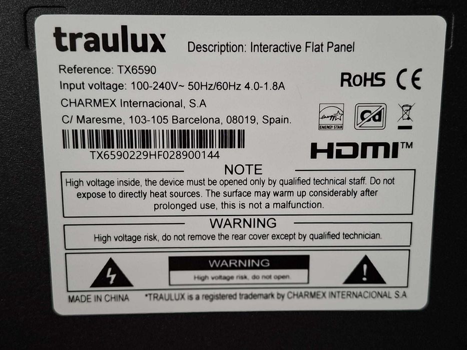 Monitor Interativo Digital - Traulux