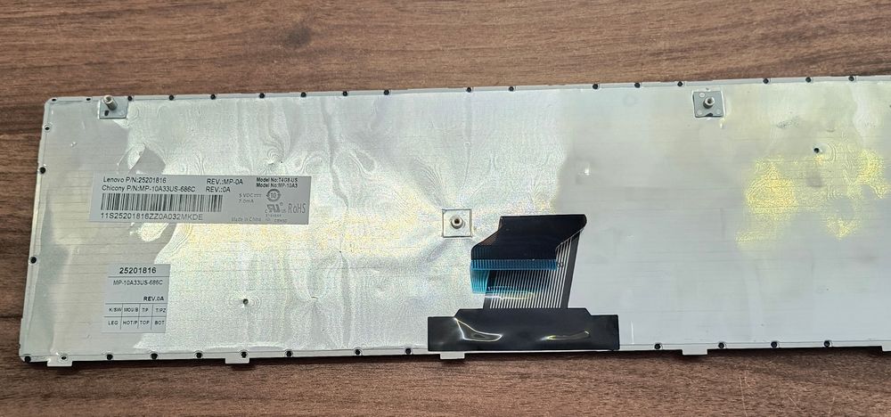 Klawiatura z Lenovo G580