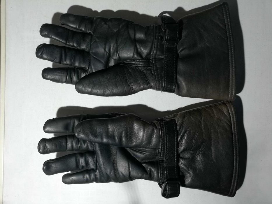 Luvas couro moto Furygan e Pokal tamanho S/8