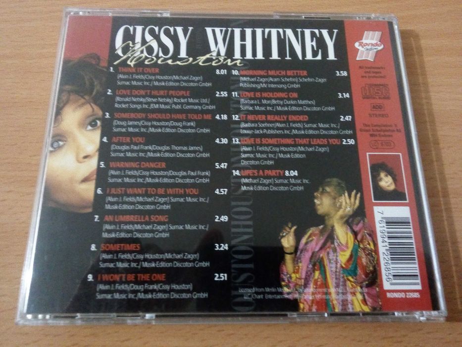 CISSY HOUSTON - Cissy Houston Featuring Whitney Houston