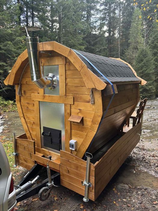 Sauna mobilna ogrodowa 200x300
