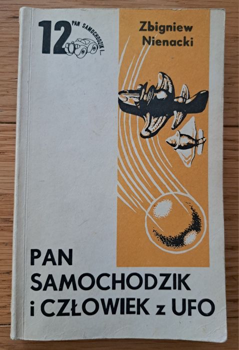 Pan Samochodzik I Człowiek z UFO Nienacki białą seria
