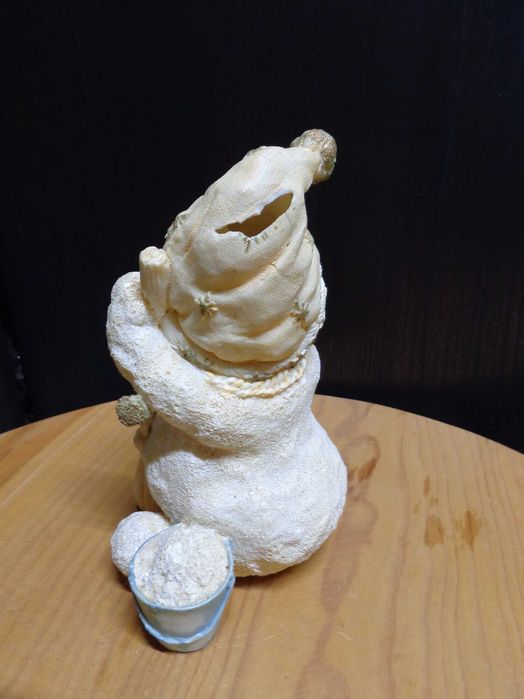 Boneco de neve cerâmica