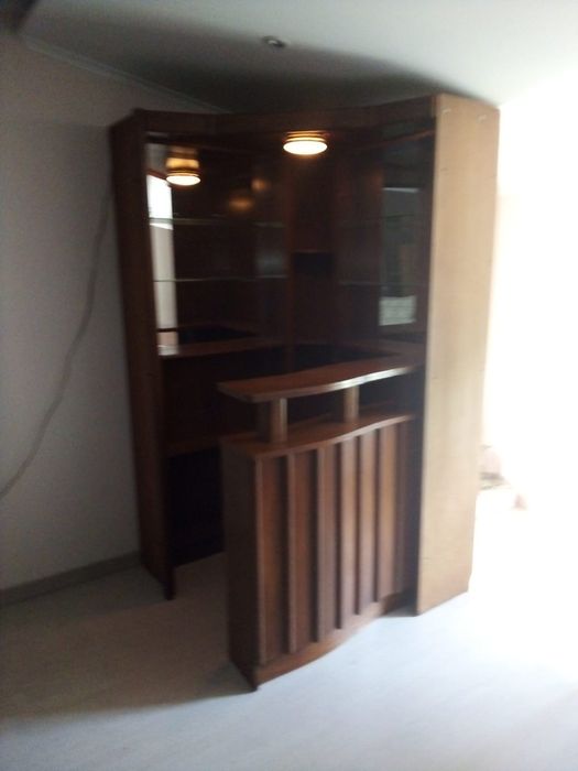 Móvel bar de sala, mogno